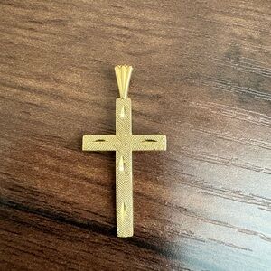 Gold Cross Pendant